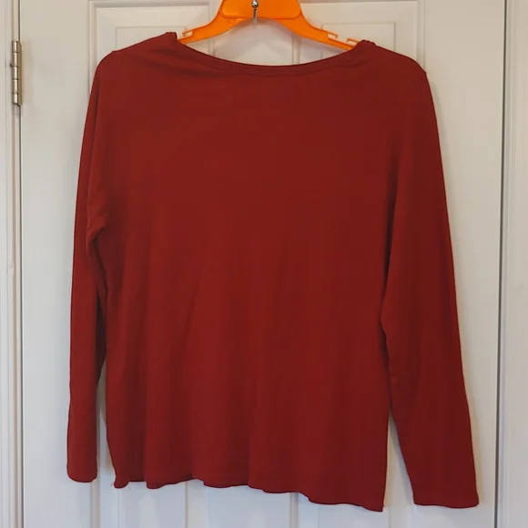 Lane Bryant 14/16 Red Top - Picture 2 of 3